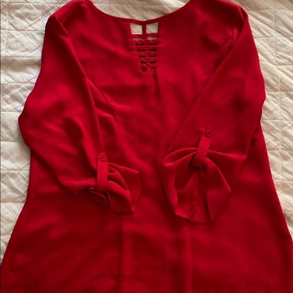 Red blouse - Picture 3 of 3